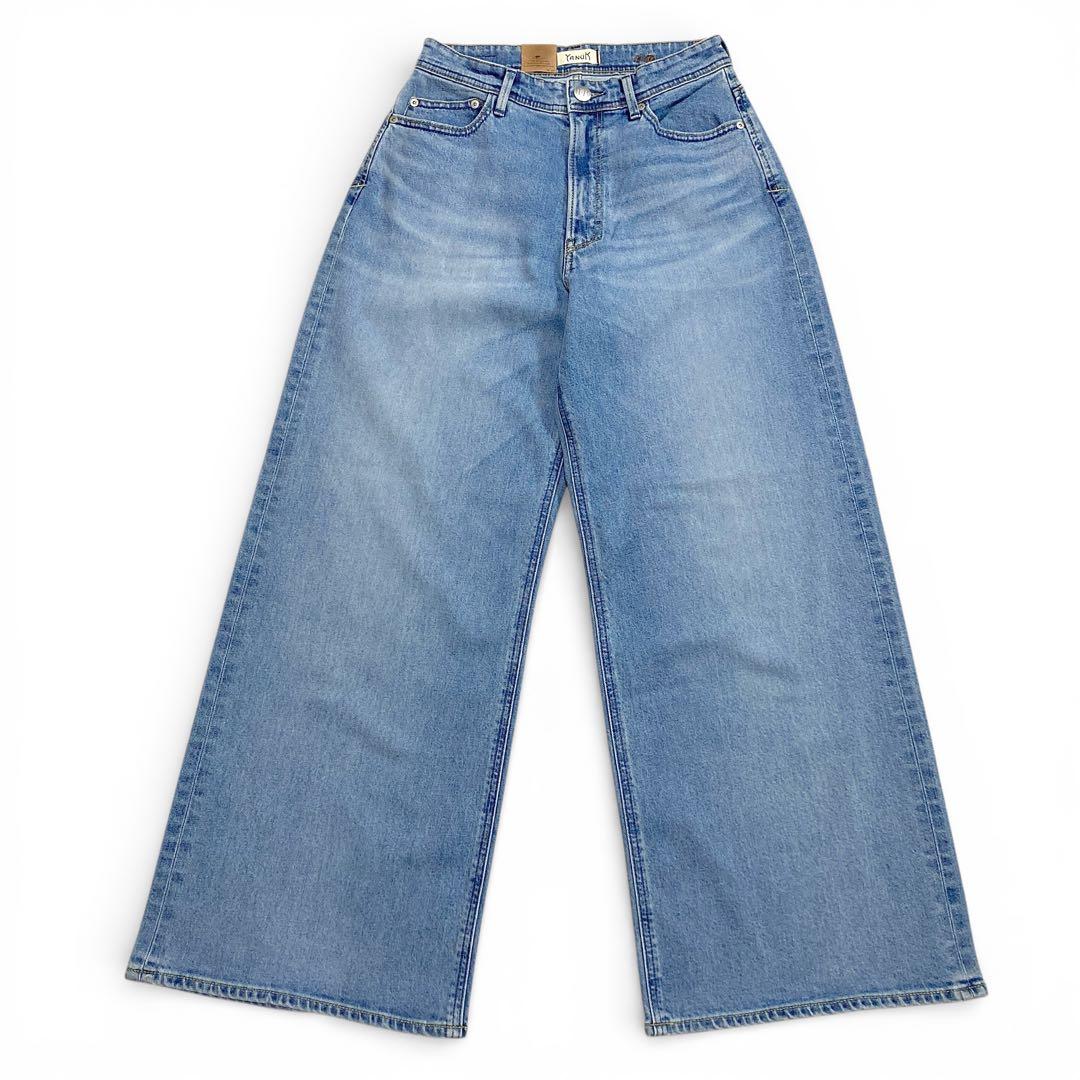 【新品未使用】YANUK ヤヌーク KATE ルーズバギーデニムパンツ 26