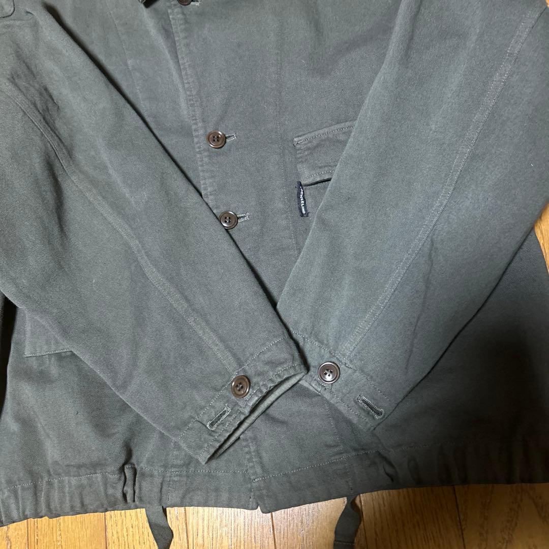 ネストローブ　UpcycleLino/BASICチノフィールドジャケット　カーキ