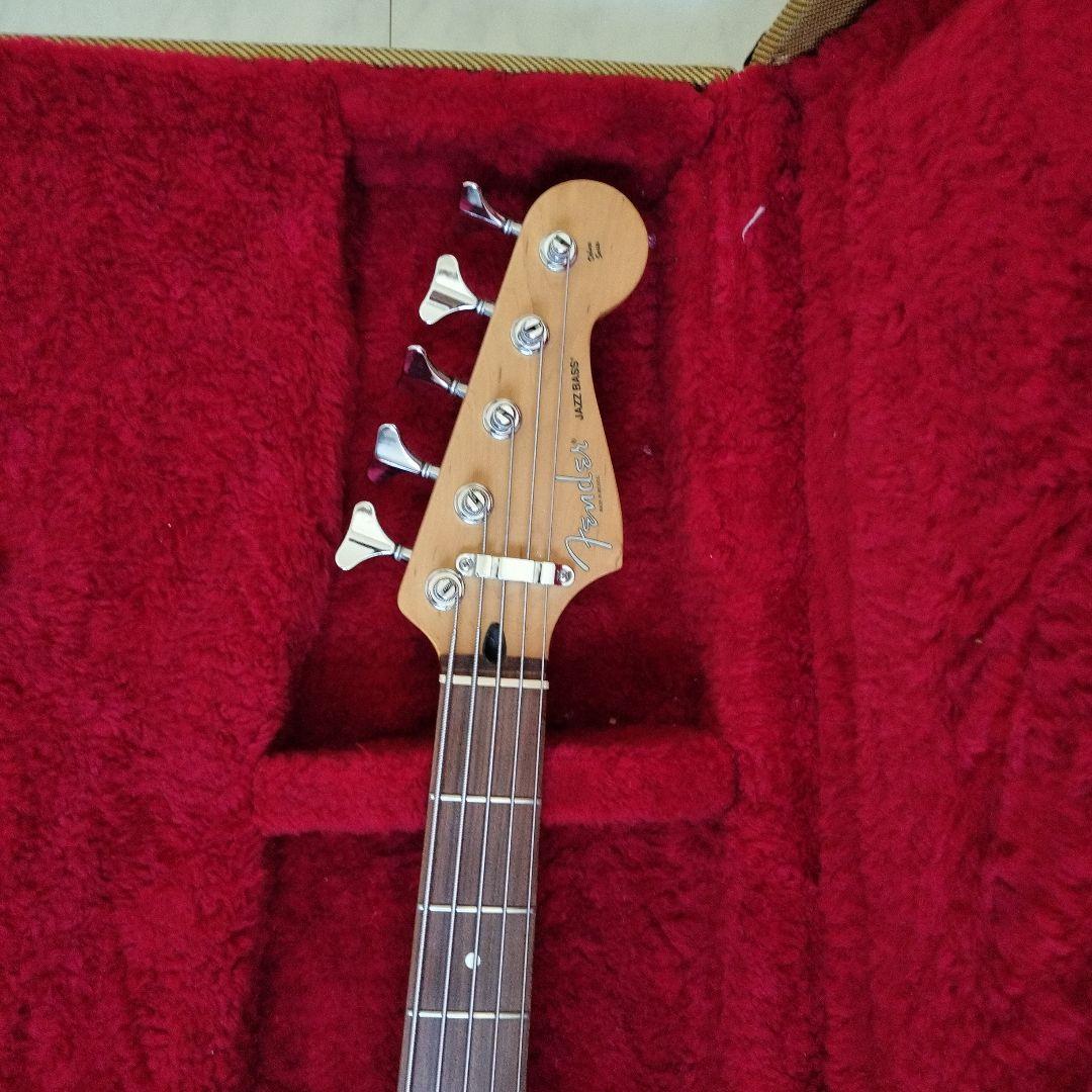 ベース fender mexico deluxe active jazz bass v