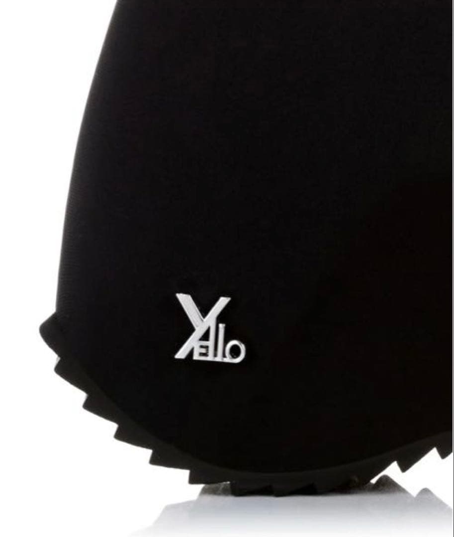 YELLO♡ TOKYO BLACK PLATFORM SHORT BOOTS