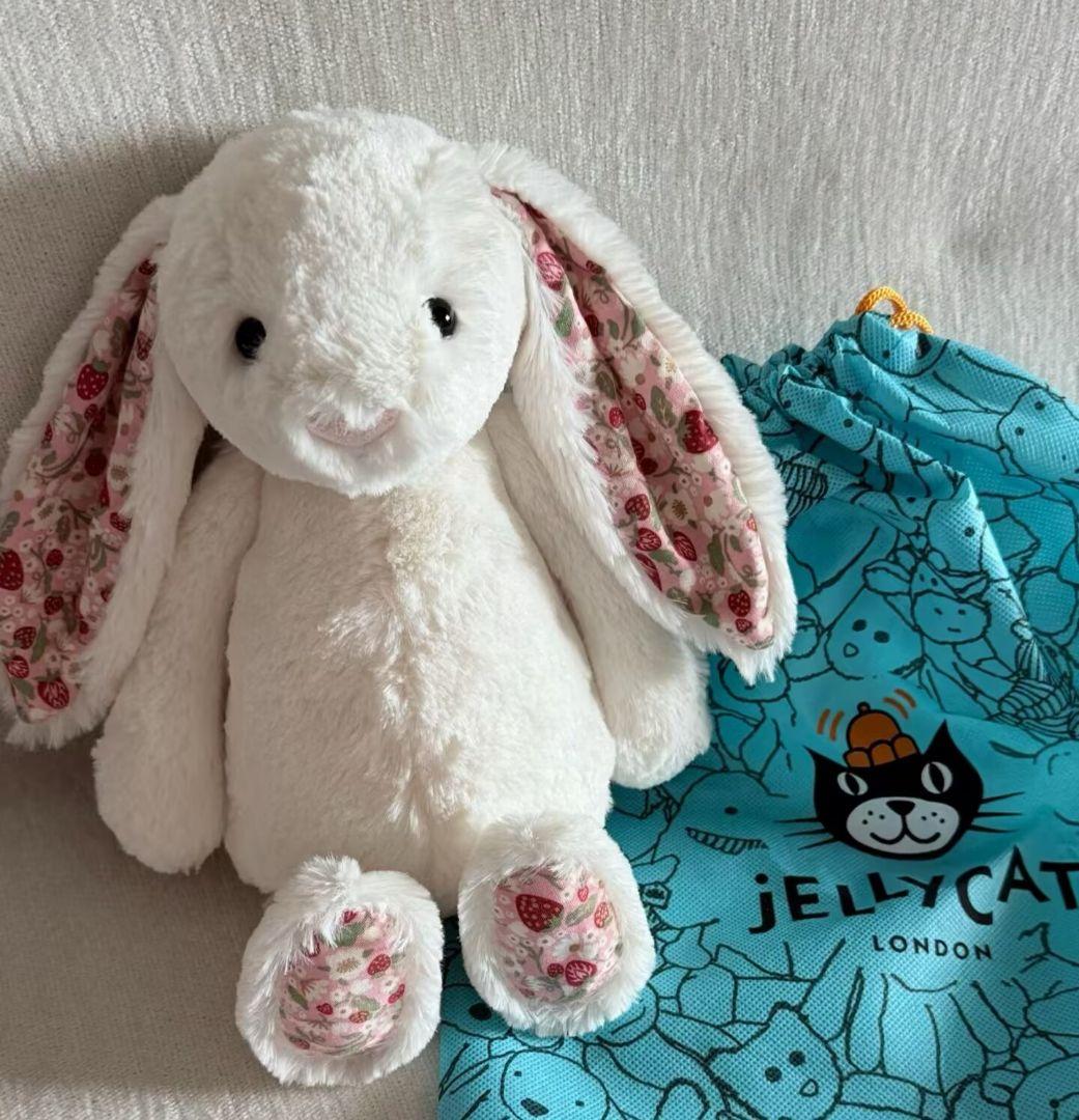ジェリーキャット　バニー　うさぎ　いちご　イチゴ　ぬいぐるみ　ベリー