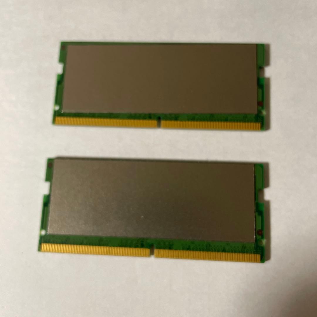 SAMSUNG SODIMM PC5-4800 8g X2 16Gセット