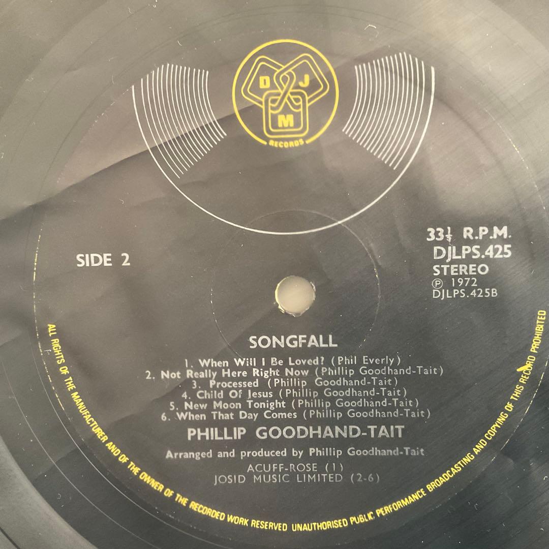 洋楽 PHILLIP GOODHAND-TAIT