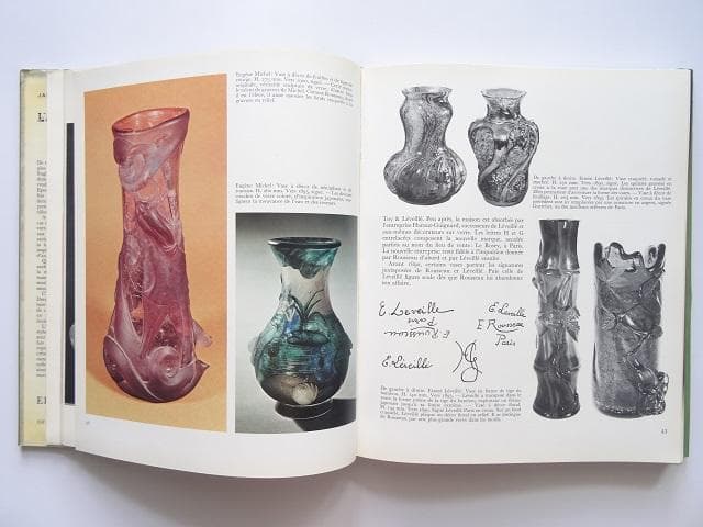 洋書◆フランスのガラス芸術作品写真集 本 ガレ 工芸品