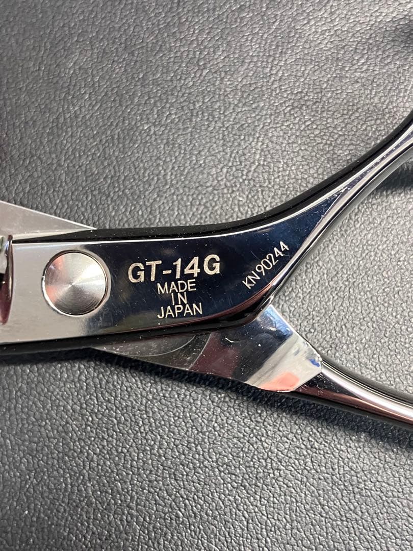 A【美品/保管品】ジョーウェル JGT-14G セニングシザー 14目すきバサミ