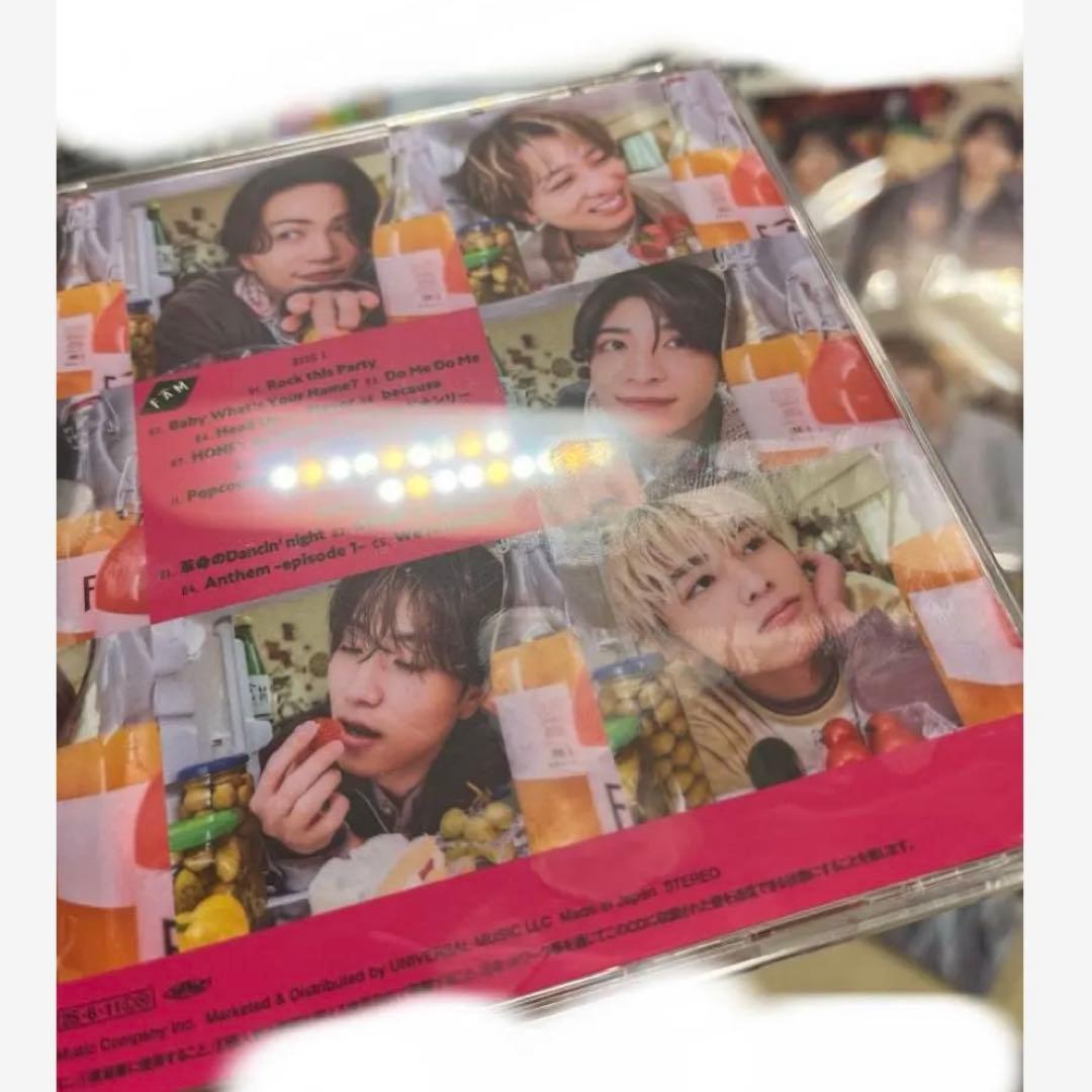 timelesz アルバム FAM 特典付き