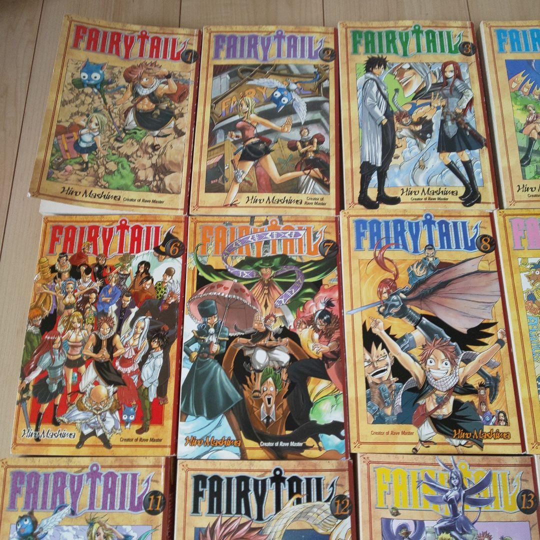 洋書 英語版 FAIRY TAIL 19冊セット フェアリーテイル 漫画
