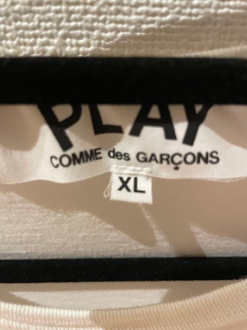 PLAY COMME des GARÇONS ハートデザイン Tシャツ XL