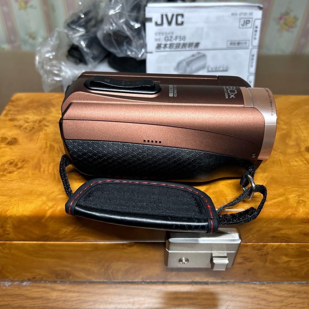 JVC GZ-F50ビデオカメラ BDライター CU_BD5エブリオ　美品訳あり