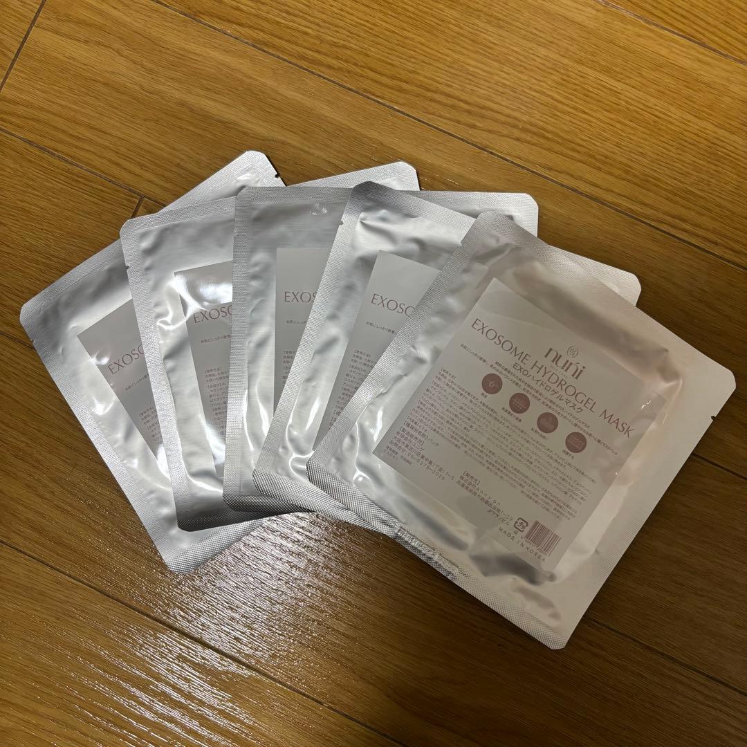 ぱるるん！EXOSOME HYDROGEL MASK 1枚入り　ヌニパック