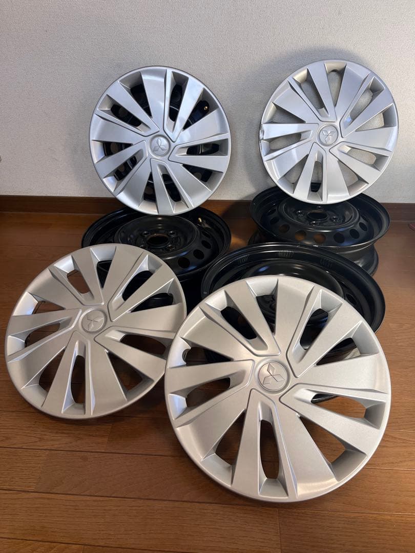 B33W 三菱eKワゴン純正ホイールセット　14インチ4.5j