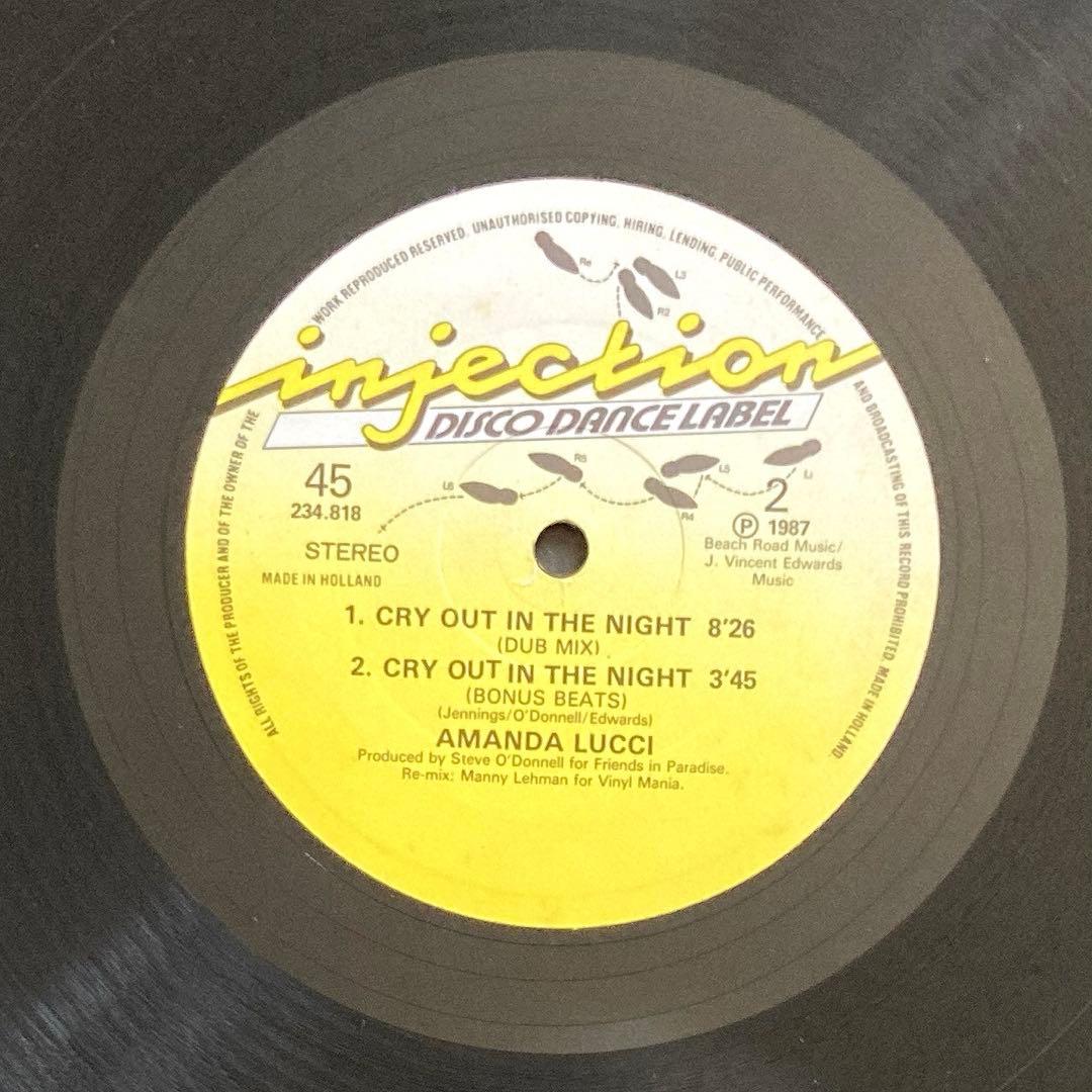 AMANDA LUCCI／CRY OUT IN THE NIGHT12 お宝発見