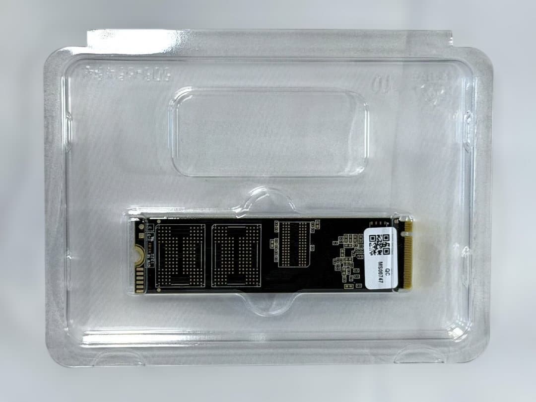 【未使用】Crucial NVMe M.2 SSD 500GB P1【通電1回】
