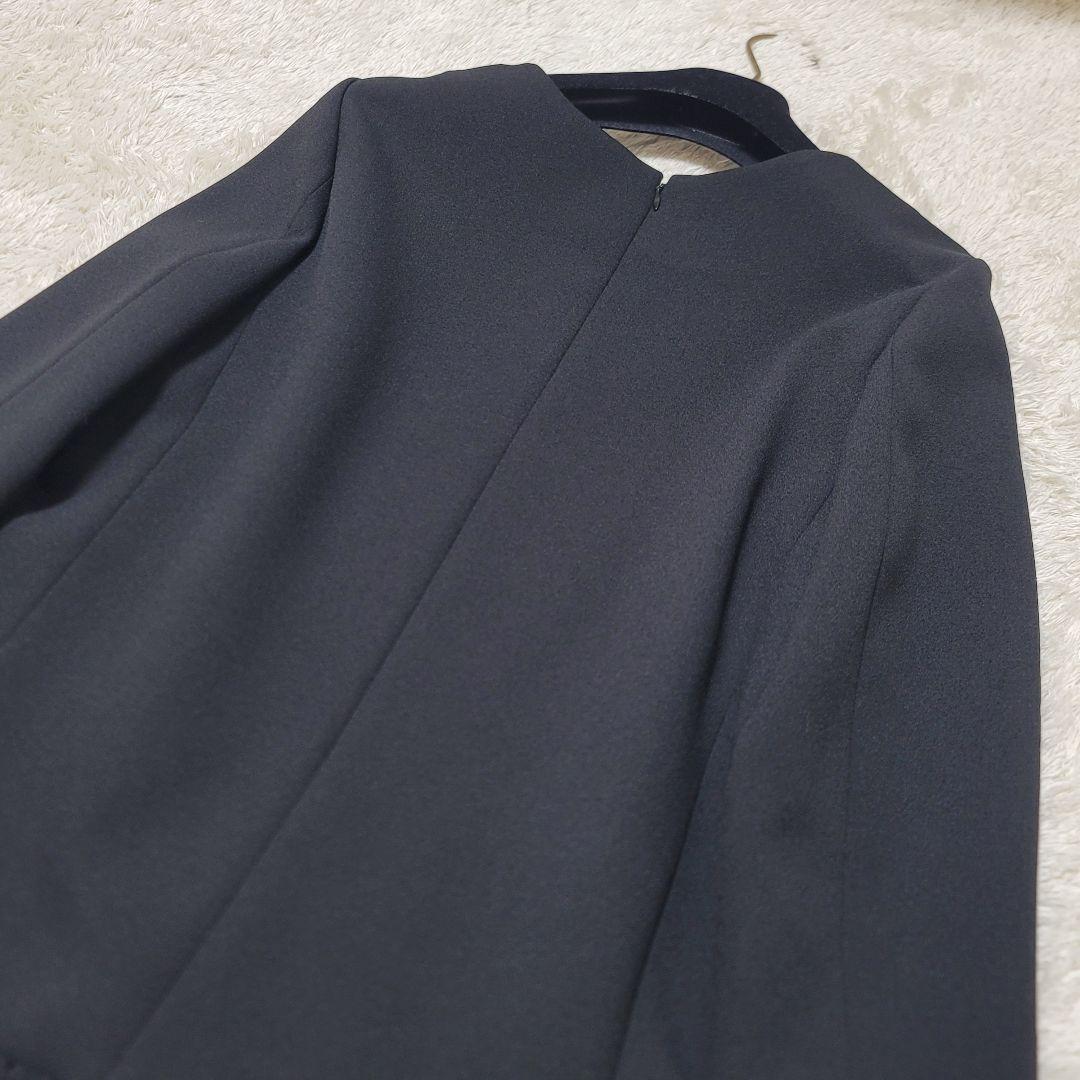 美品✨ADORE アドーア ボンディングワンピース ブラック フレア
