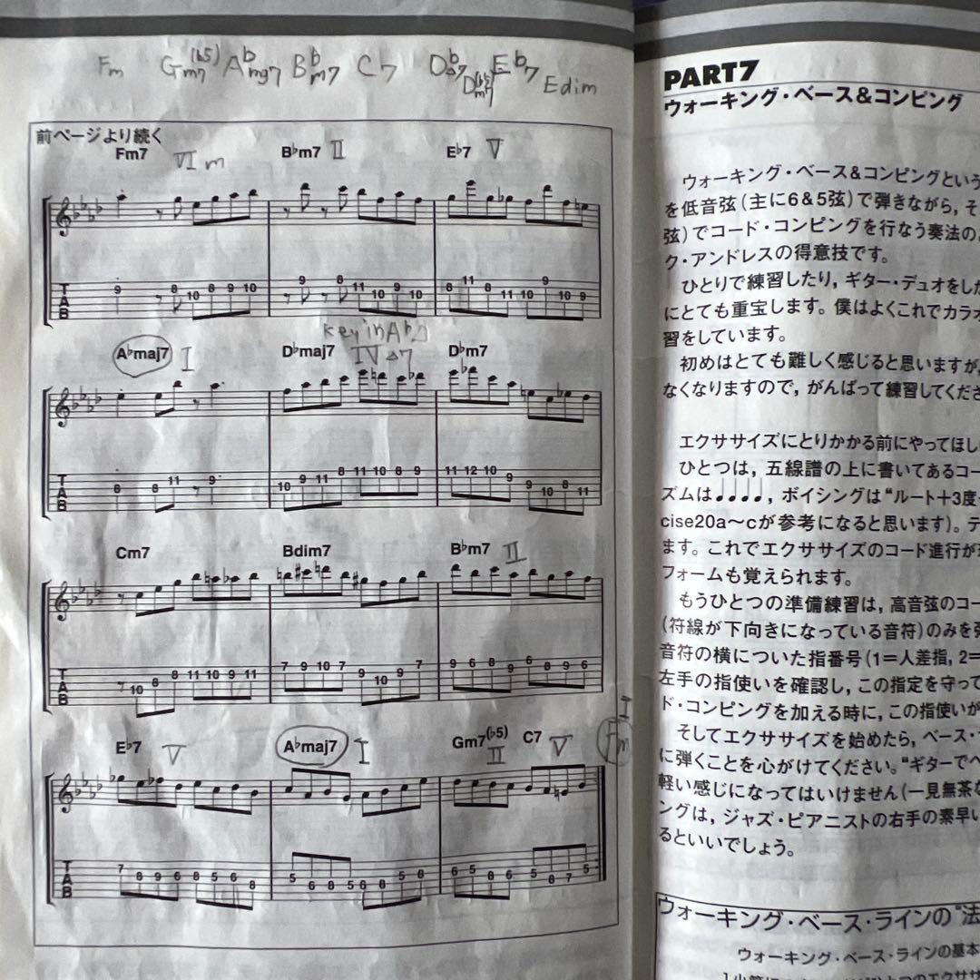 【ギター練習セット】ギタリストのための演奏能力開発エクササイズ、常套句シリーズ他