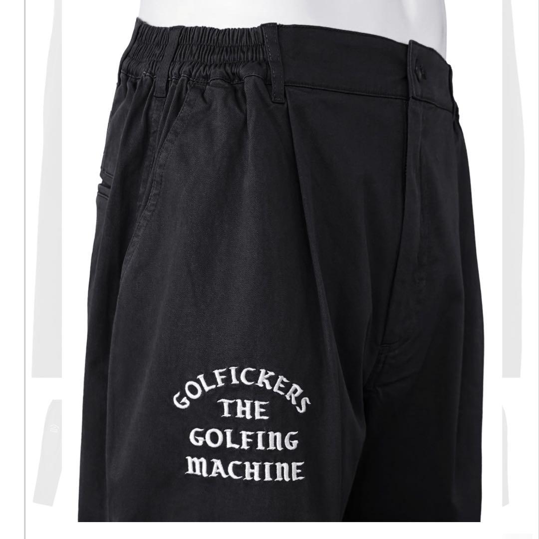 新品未使用　Golfickers ゴルフィッカーズ　チノパン　ブラック　M