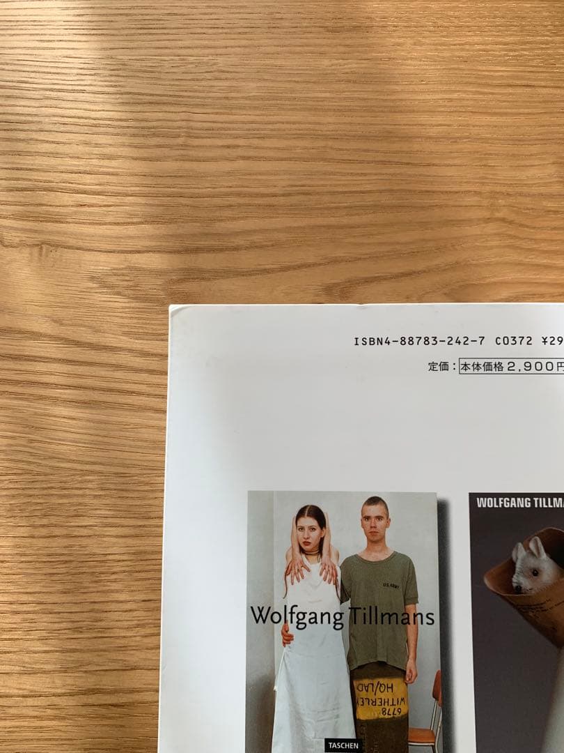 【希少】Wolfgang Tillmans 写真集　日本版