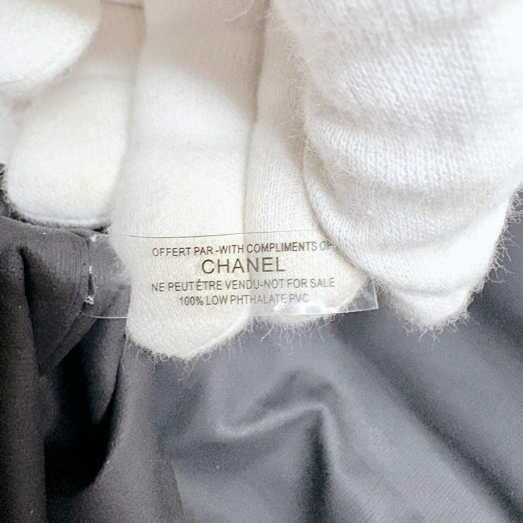 CHANEL ノベルティ ウエストポーチ エナメル ブラック　ウエストバッグ
