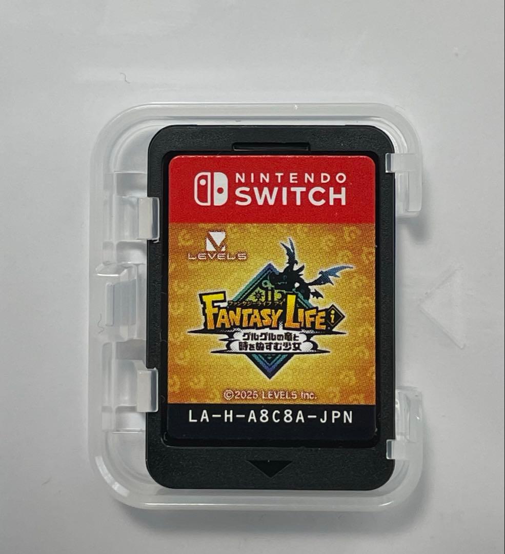 ファンタジーライフi　グルグルの竜と時をぬすむ少女　switch　ソフト