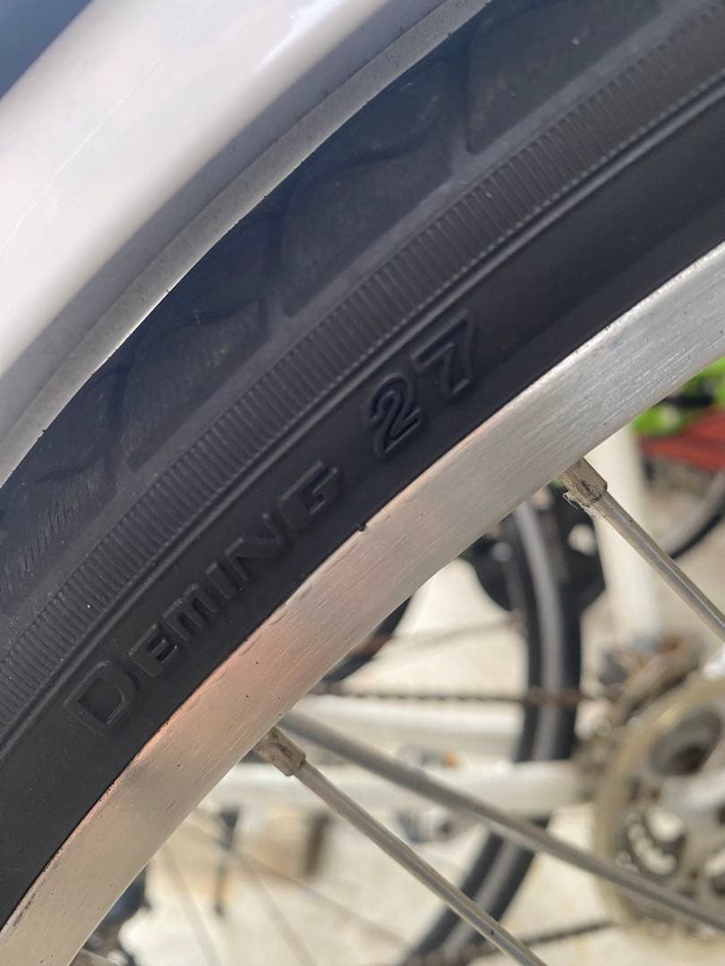 丸石　自転車　エブリエンス　27インチ　アルベルト　通学　オートライト／3段変速