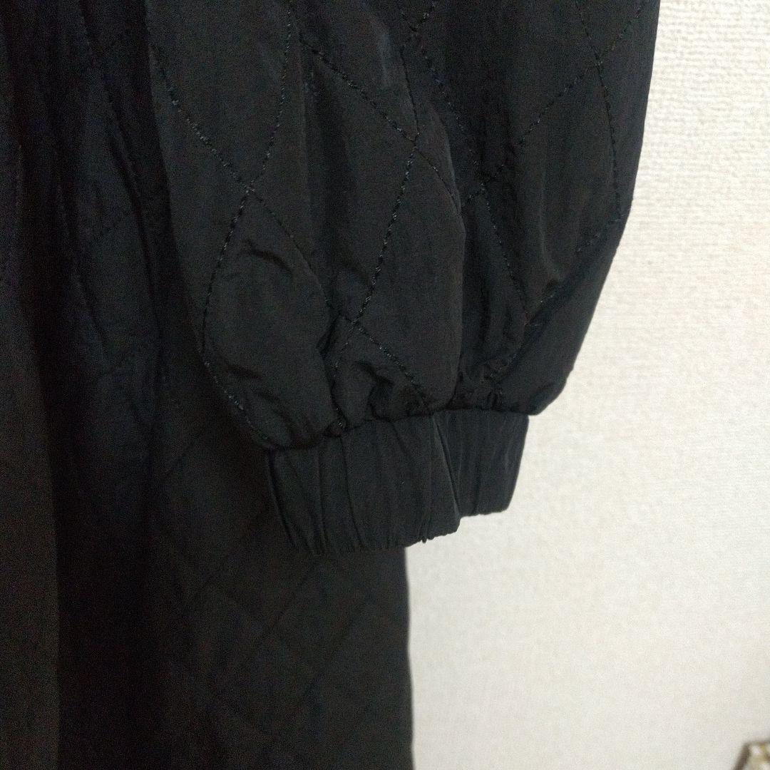 【もくもくグリーン】ビアズリー バルーン袖キルトコート