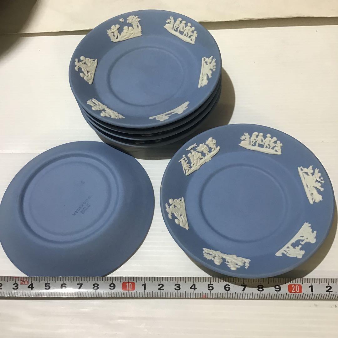 新品同様ウェッジウッド ジャスパー デミタスコーヒーセット ジャスパーウェア