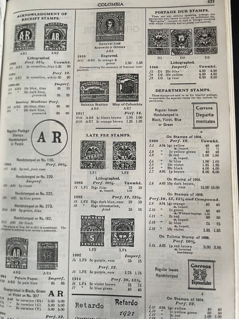 洋書 scott standard postage stamp catalogue