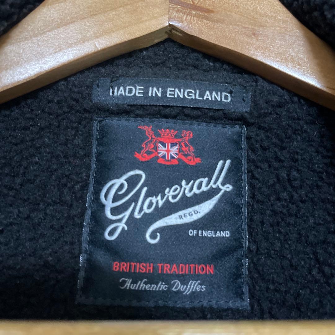 【グローバーオール】ビームス別注/ダッフルコート/濃紺/英国製/