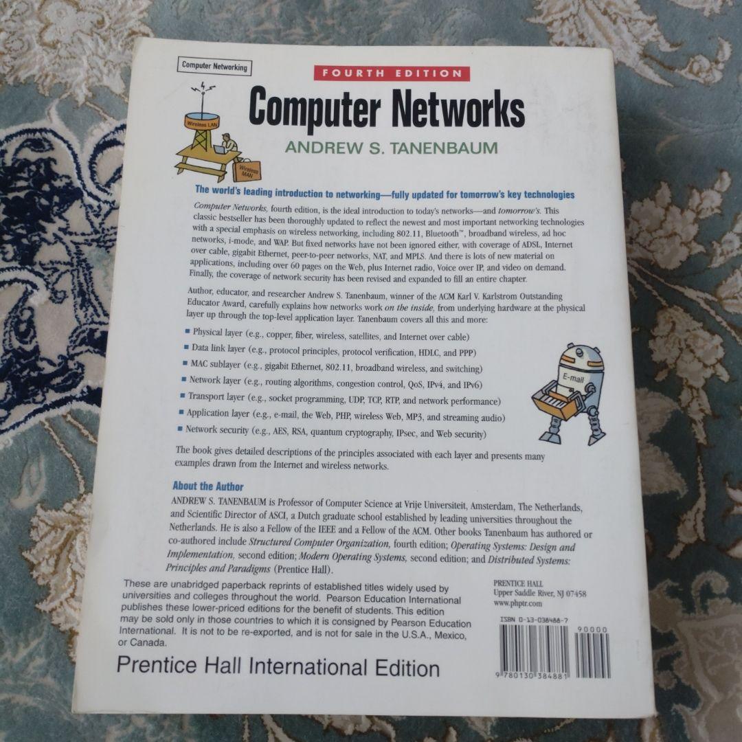 Computer Networks 第四版 andrew s tanenbaum