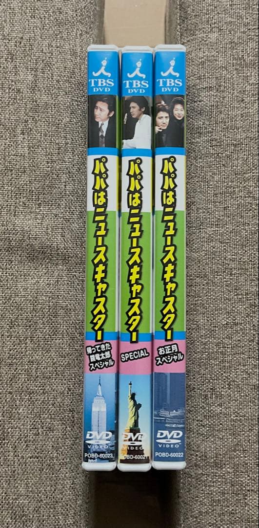 パパはニュースキャスター DVD 3枚セット
