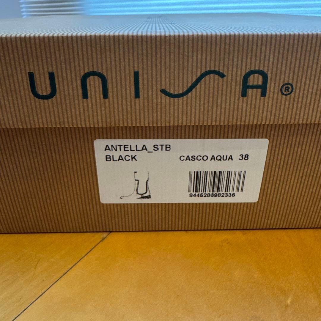 UNISA ブラック 長靴 防水38