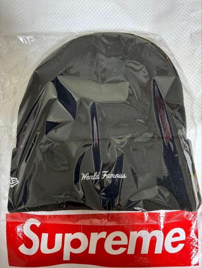 25AW Supreme New Era Box Logo Beanie 紺