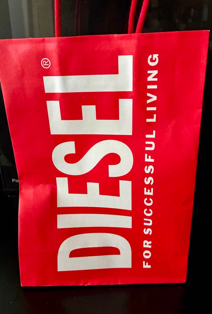 山口　 DIESEL ダブルリングネックレス