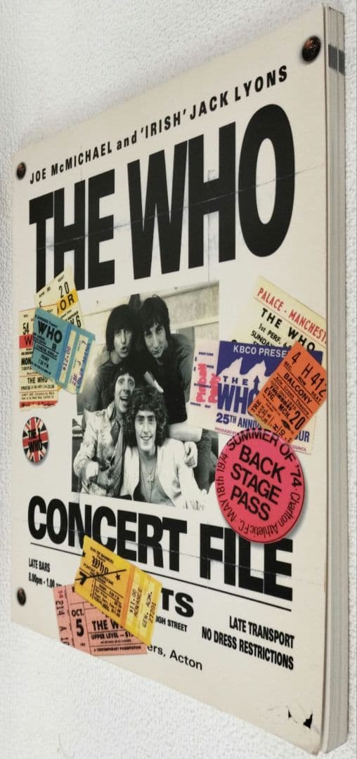 1998年1月1日発行 『ザ・フー／ＴＨＥ ＷＨＯ…』【中古本・洋書・英語版