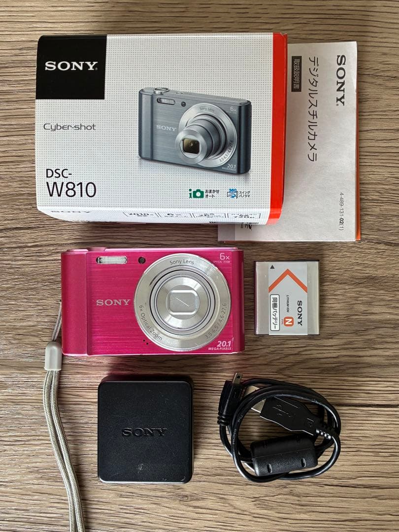 SONY Cyber-shot DSC-W810 ピンク 20.1MP