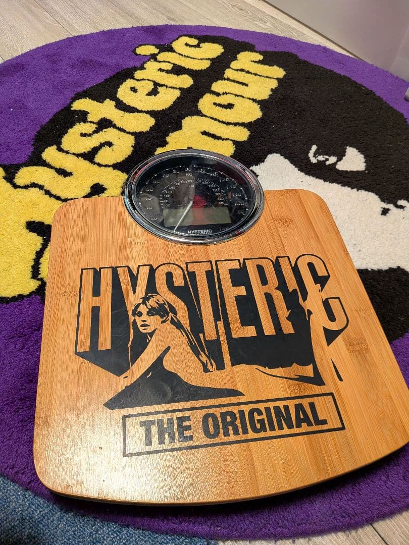 HYSTERIC GLAMOUR ノベルティ 体重計 アナデジ 希少 超激レア！