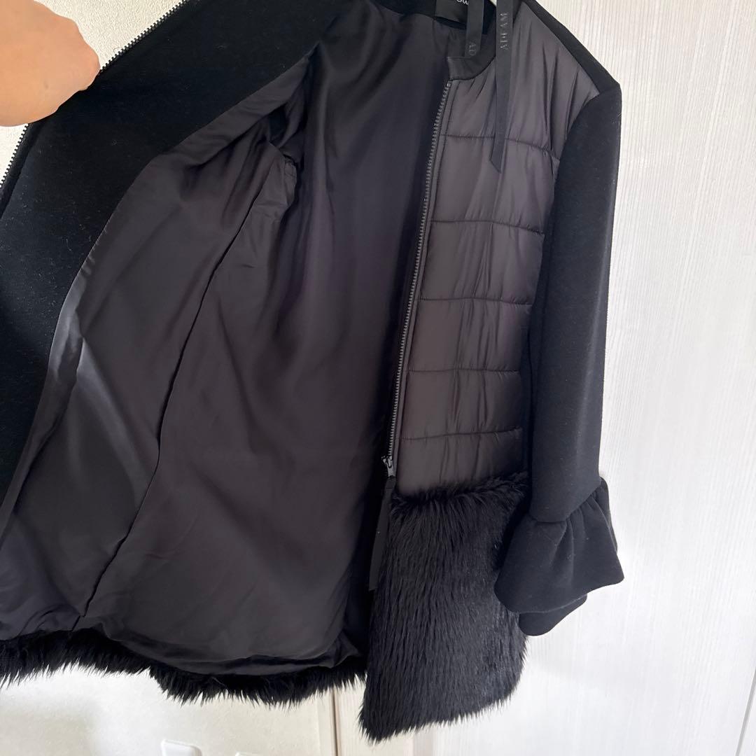 YOKO CHAN ブラック ロングコート　美品　38 日本製