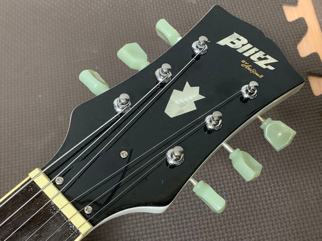 Blitz ブリッツ SG 白 エレキギター