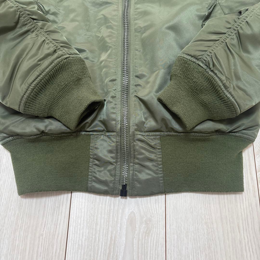 美品！ALPHA MAー1 フライトジャケット　短丈　アルファ