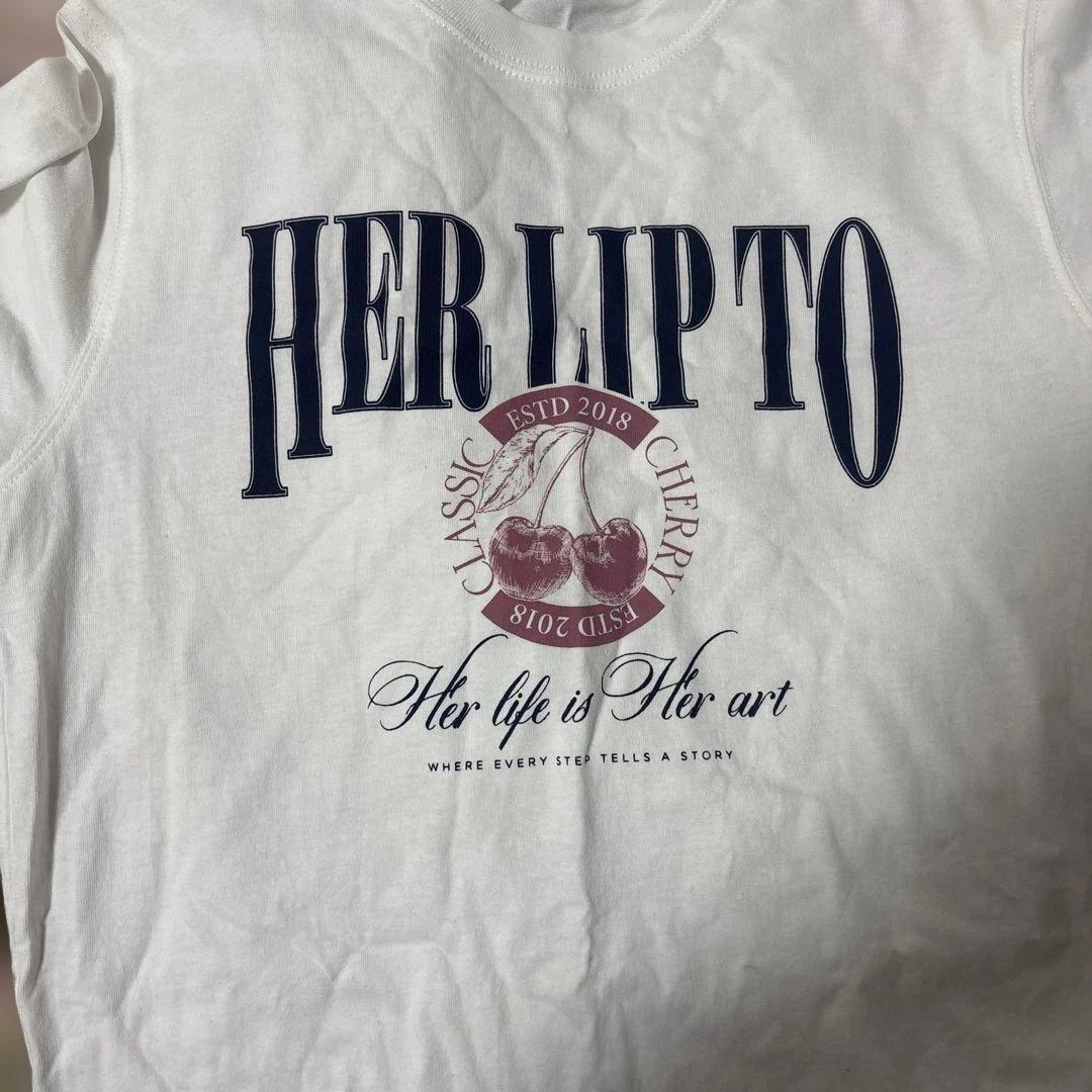 トップス herlipto classic cherry tee