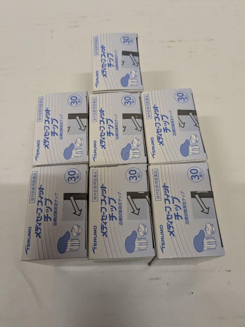 メディセーフ フィットチップ 血糖値測定チップ 30個7箱 TERUMO TH4