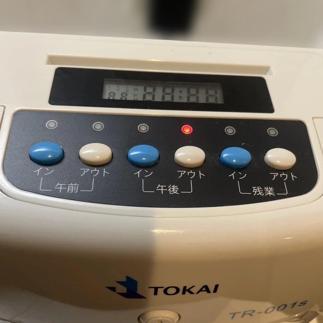 TOKAI TR-001s タイムレコーダー 未使用に近い
