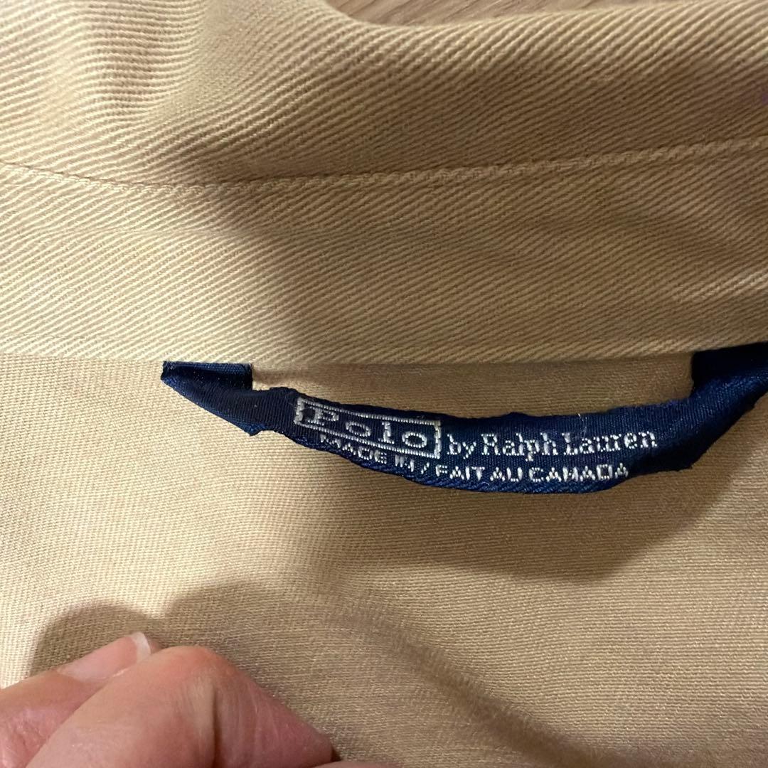 カナダ製　Polo by Ralph Lauren スイングトップ　ベージュ
