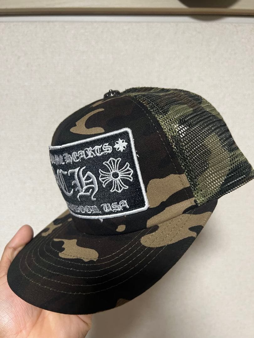 帽子 CH Logo Holly Wood USA. (Camouflage)