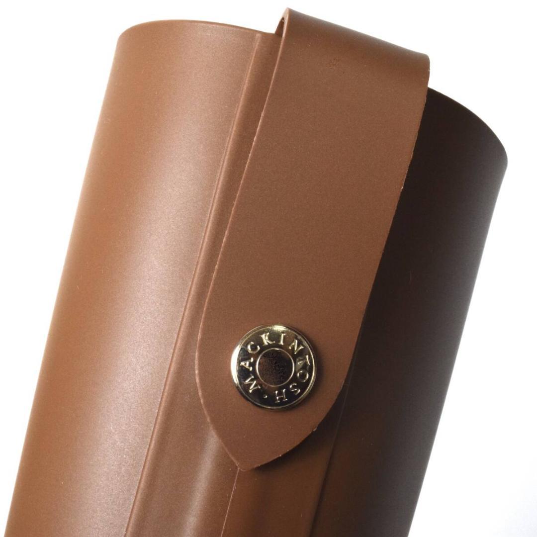訳あり 未使用3.9万 マッキントッシュ WISTON レインブーツ 36 タン