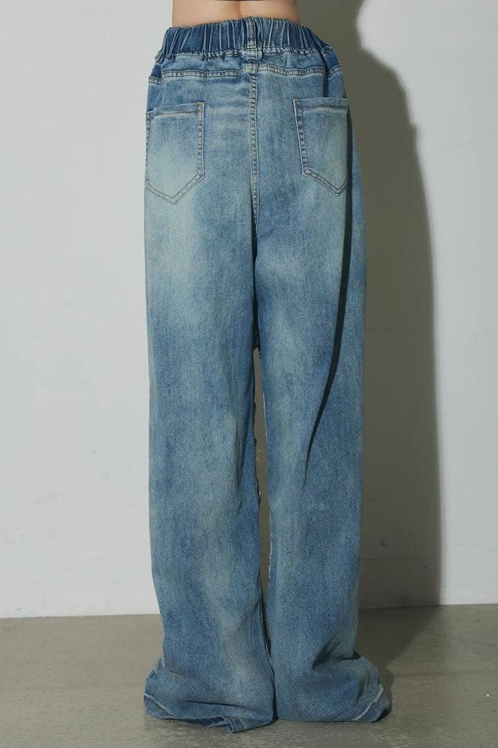 andrea&co タグ付き　新品　ビジュー　デニム