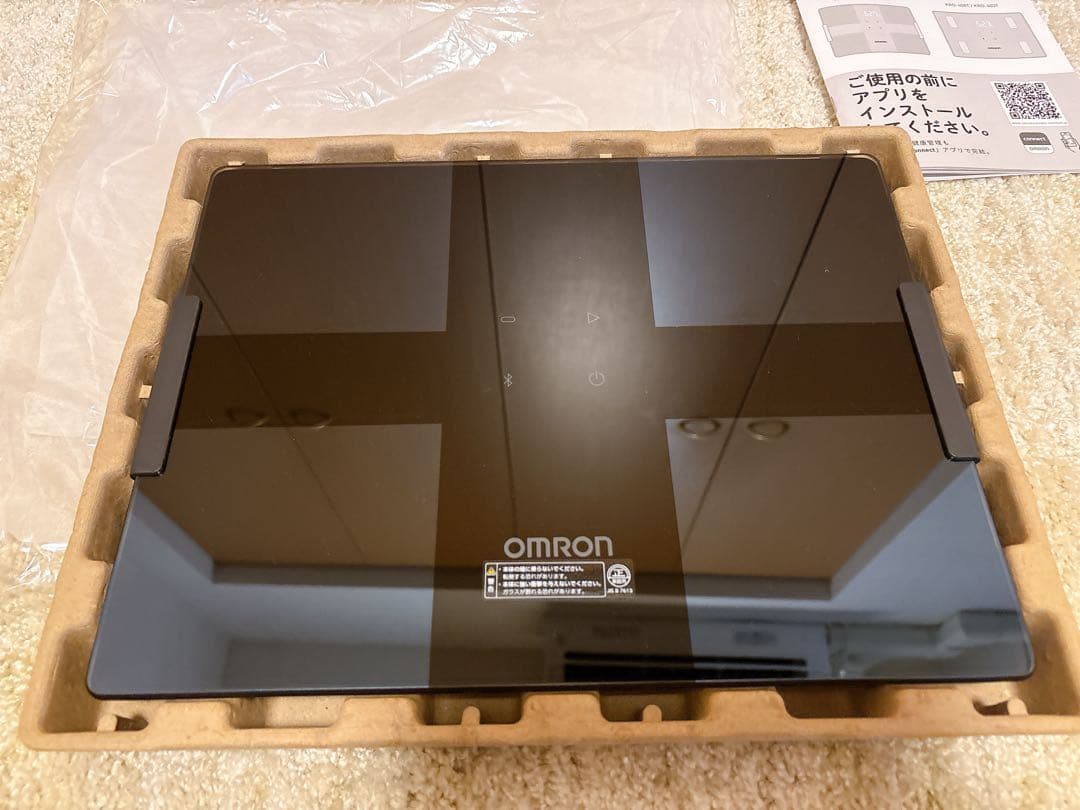【美品・箱付】オムロン 体重体組成計 カラダスキャン対応KRD-508T