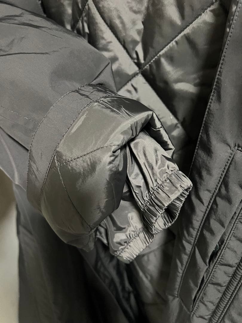UNIQLO:C フーデッドコート ブラック 極美品