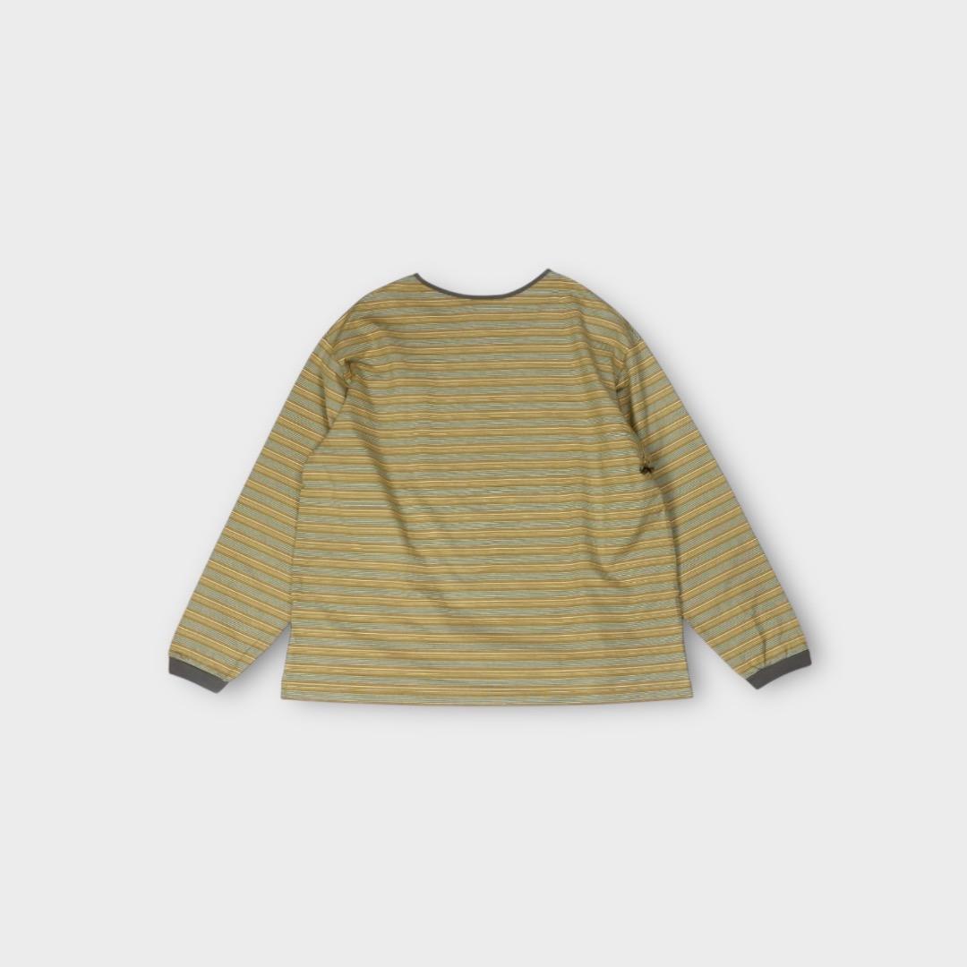 PWA【STRIPED PIPING L/S TEE】