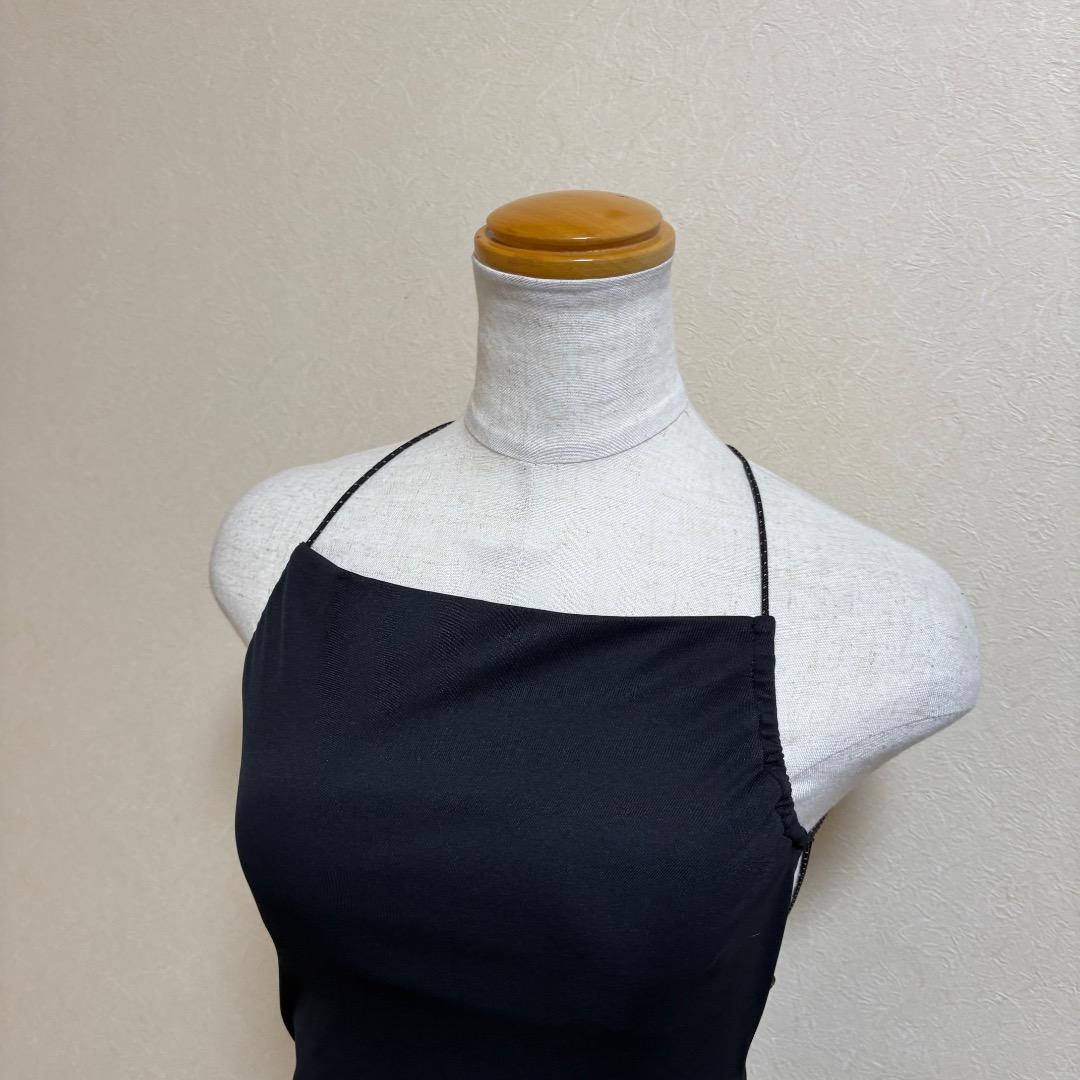 新品 ATTISESSION バックストラップキャミソール ブラック